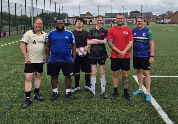 snap football team photo